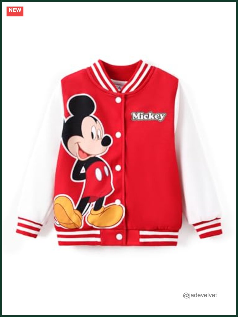 Kids Varsity Bomber Jacket Zip Up Lightweight Fall Sweatshirt